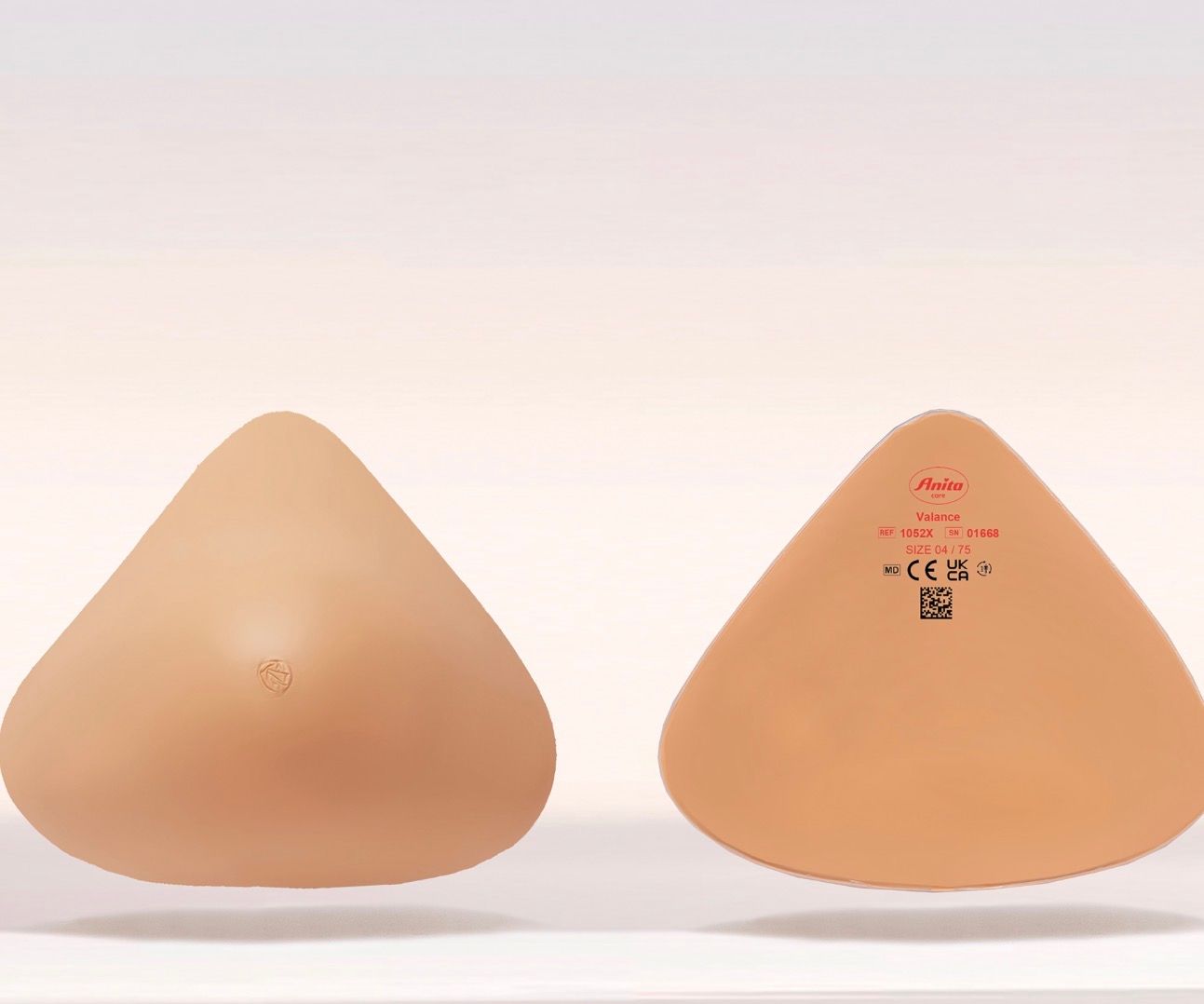 1052X Valance Ultralight Full Silicone Breast Form