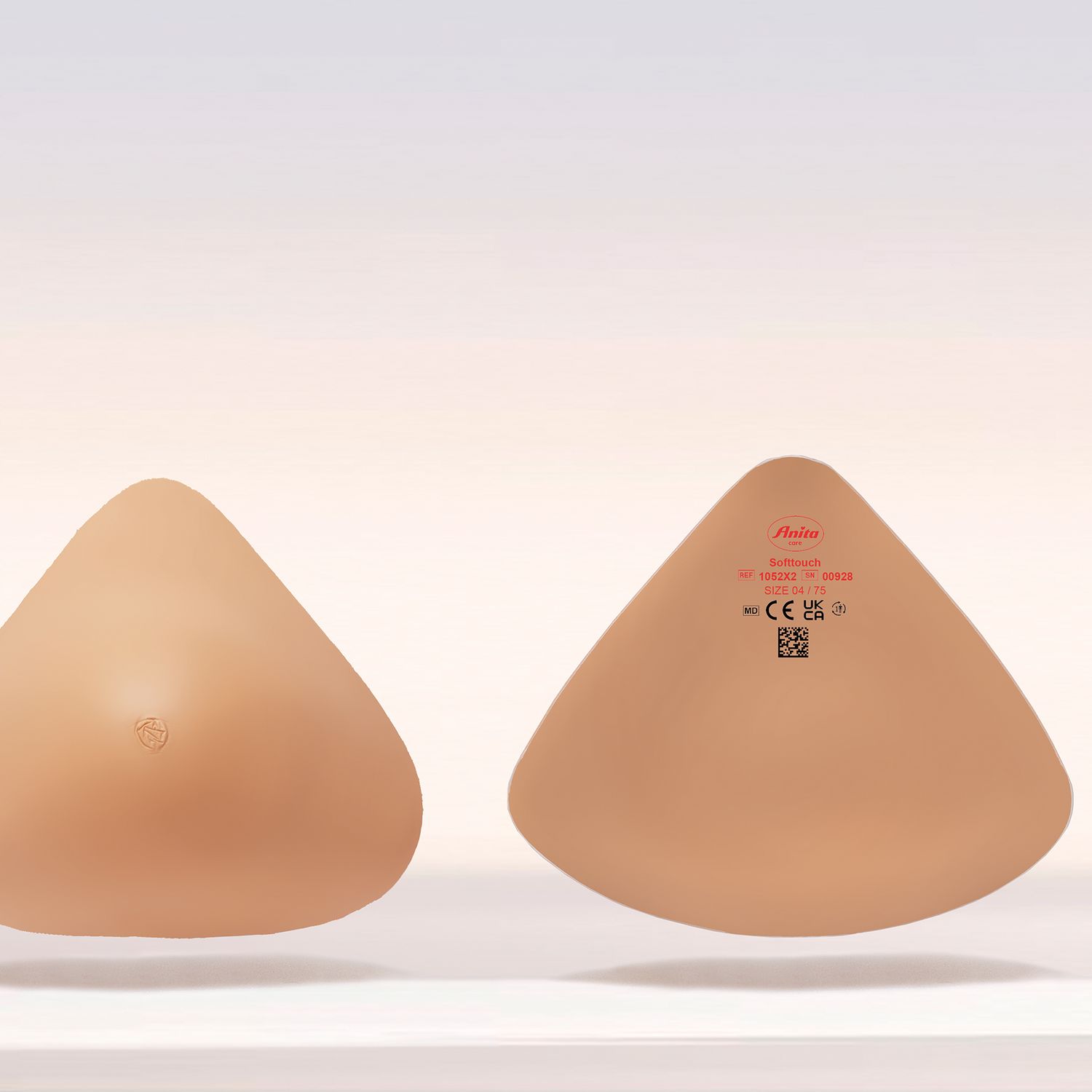 1052X2 Softtouch Full Silicone Breast Form