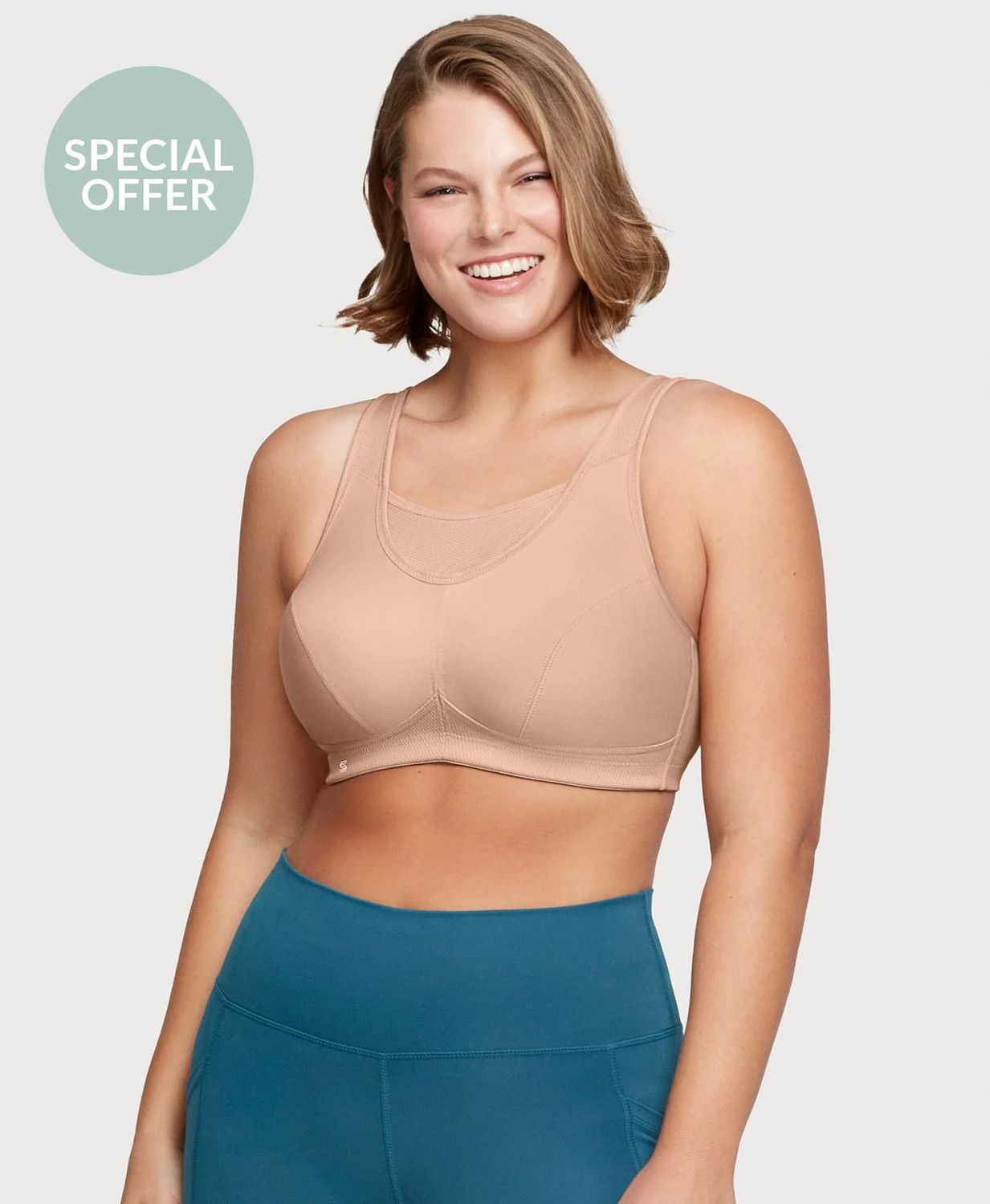1066 Glamorise No-Bounce Camisole Wirefree Sports Bra
