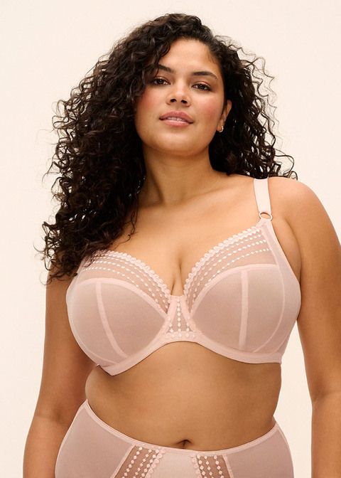Elomi Matilda Plunge Underwire Bra (Pearl Blush)