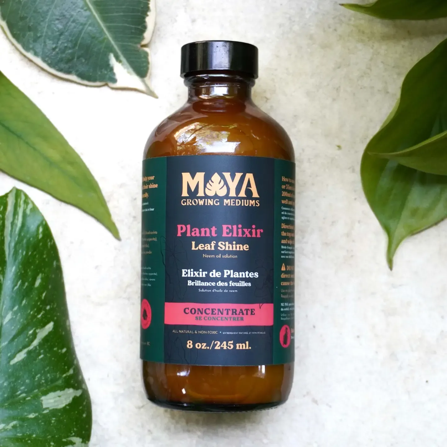 Plant Elixir Leaf Shine Spray, Size: Concentrate (235ml)
