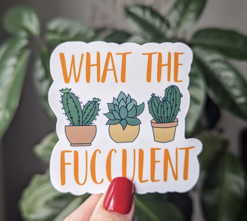 What the Fucculent | 3"