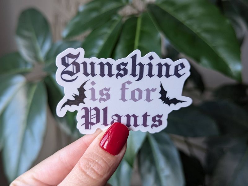 Sunshine is For Plants | 3"