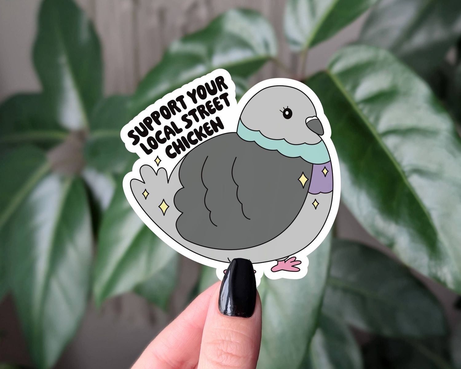 Support Your Local Street Chicken | 3"