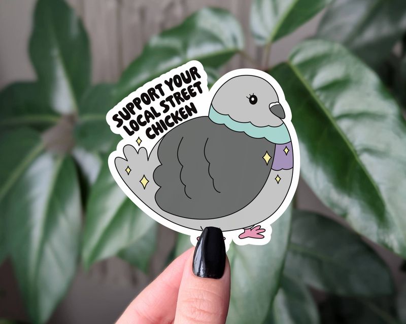 Support Your Local Street Chicken | 3"