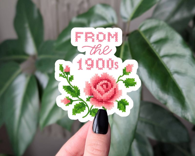 From the 1900s Cross Stitch | 3"
