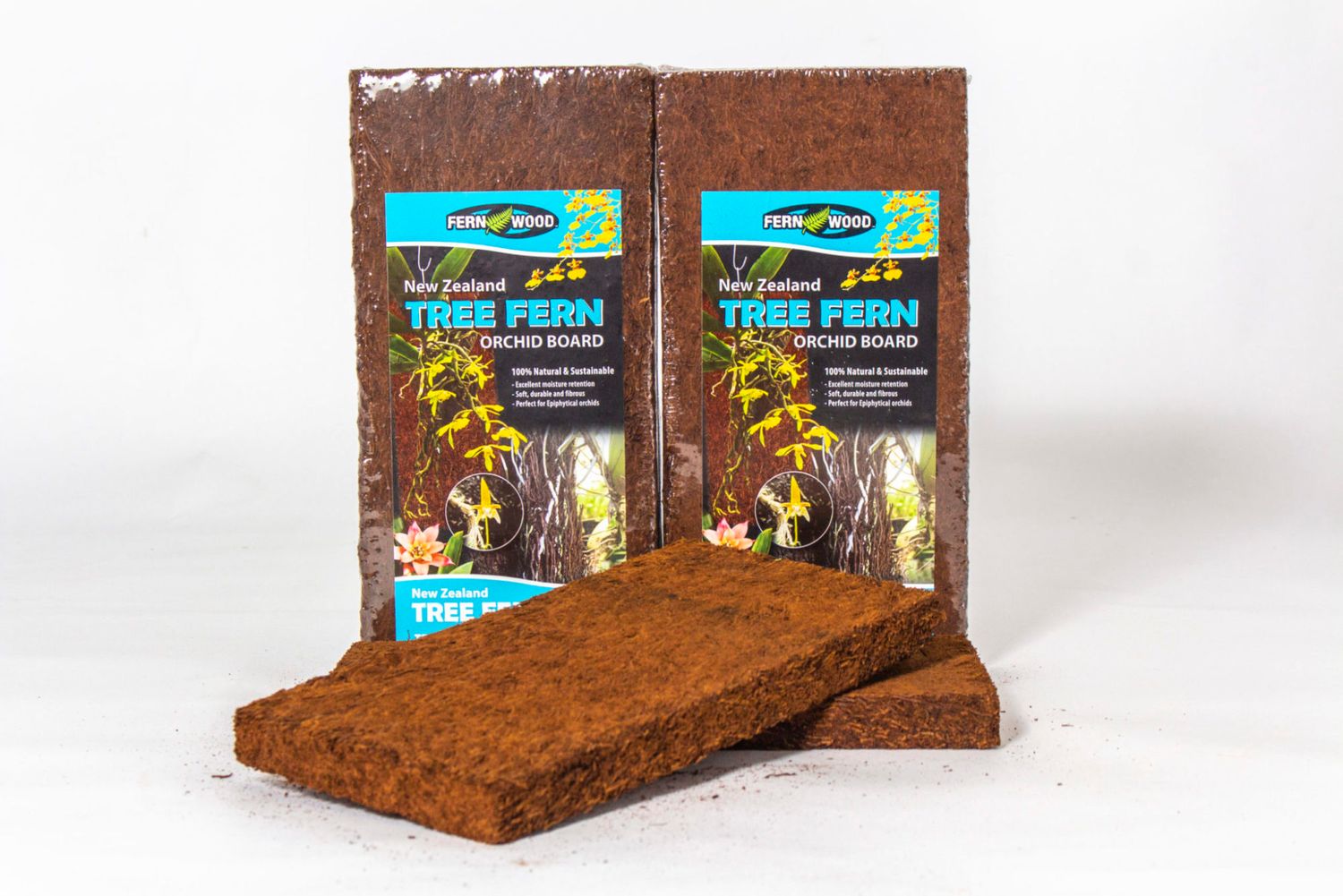 Tree Fern Board (Twin Pack), Size: 12x6x1"