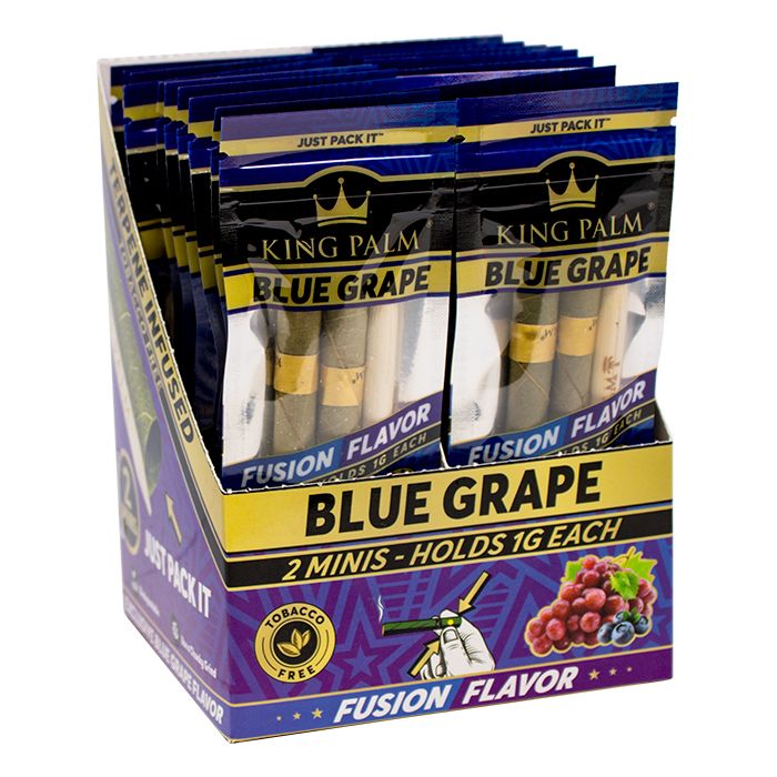 King Palm Mini Rolls King Palm Mini Rolls, Flavour: Blue Grape