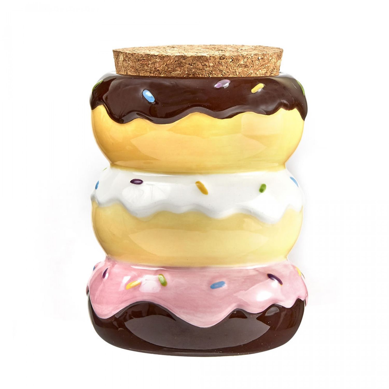 Ceramic Stash Jar Ceramic Stash Jar, Style: Donut
