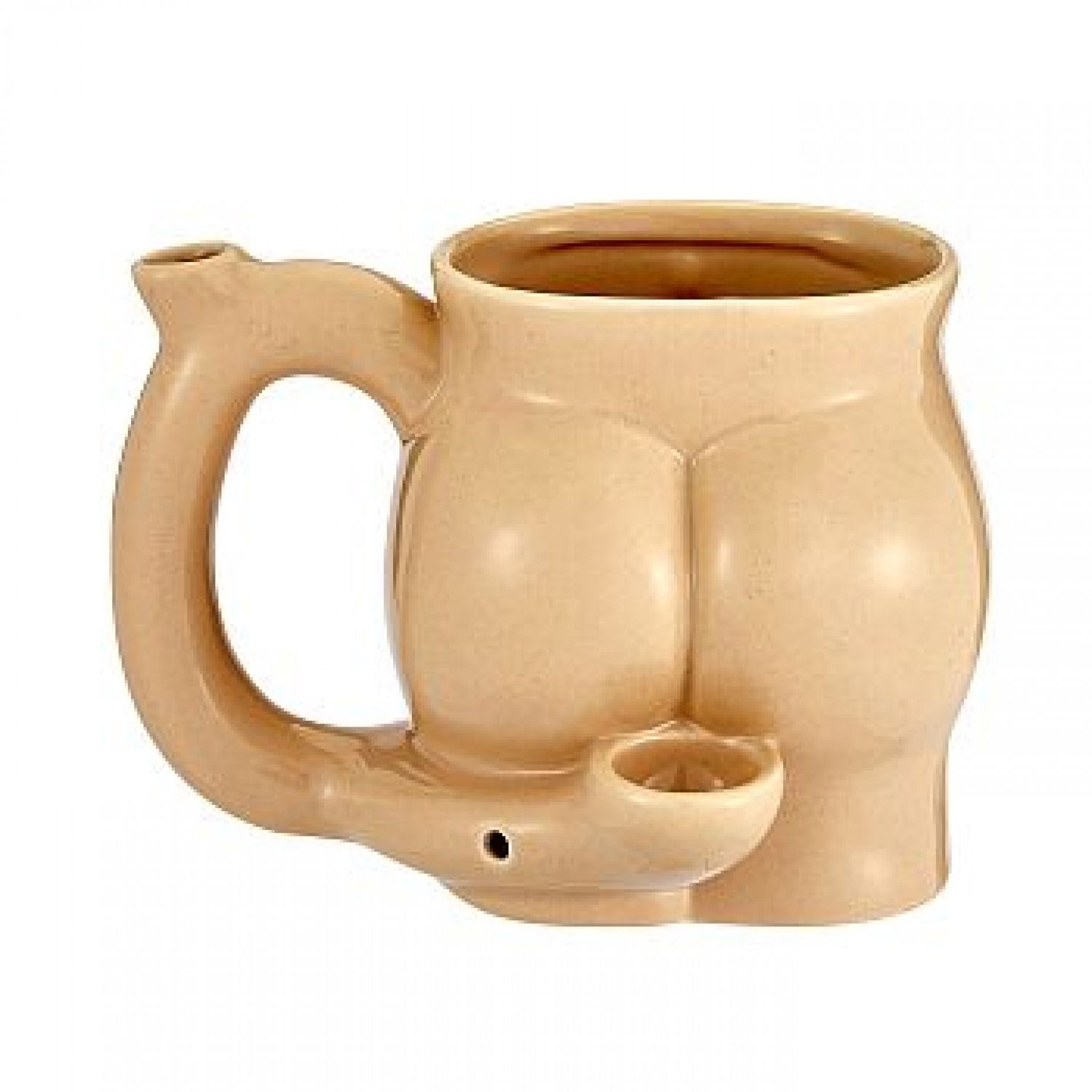 Butt Ceramic Mug Pipe Butt Ceramic Mug Pipe
