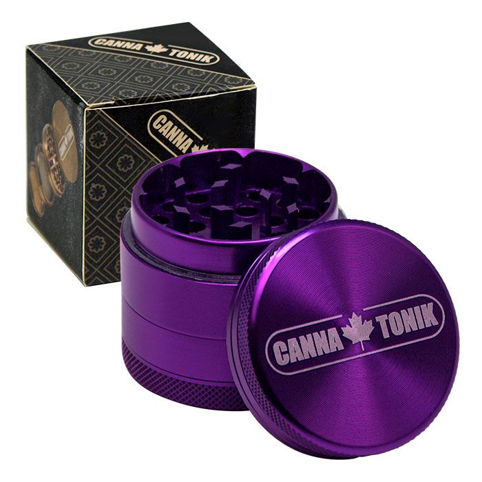 Cannatonik Anodized Aluminium Grinder 40mm Cannatonik Anodized Aluminium Grinder 40mm, Color: Purple