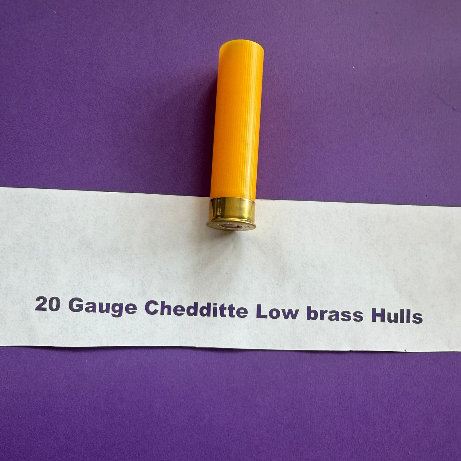 Primed Hulls/Low Brass/Cheddite 20 Gauge