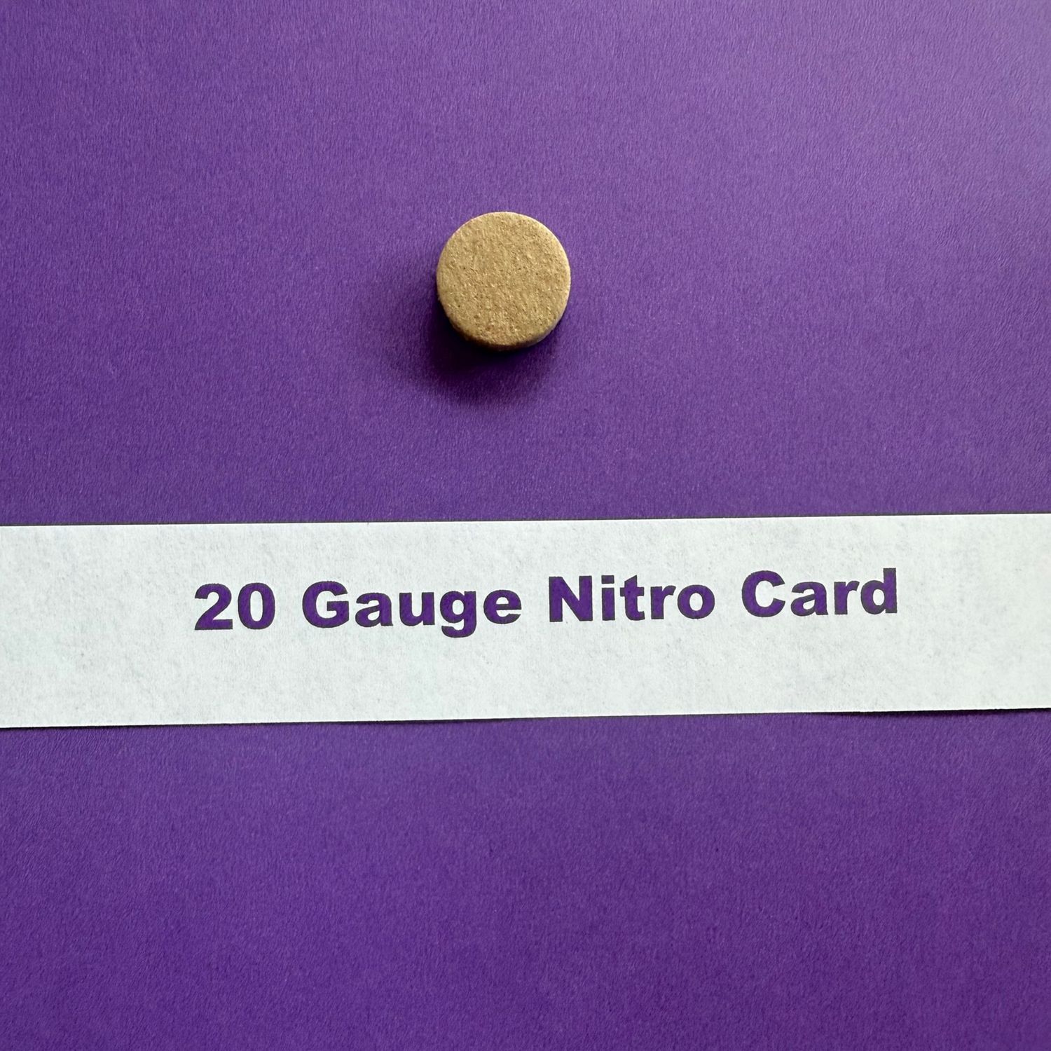 20 Gauge Nitro Card