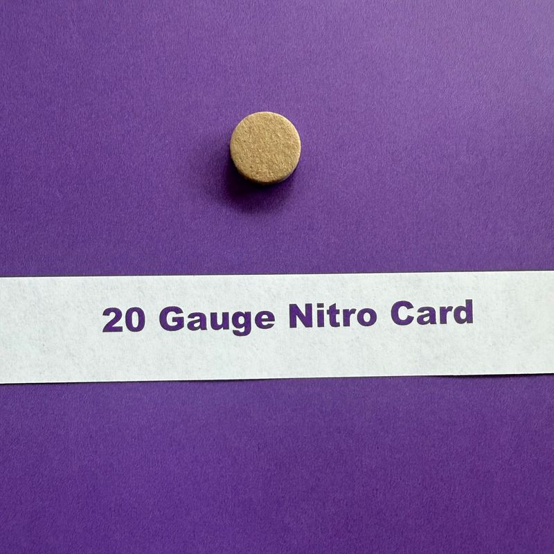 20 Gauge Nitro Card