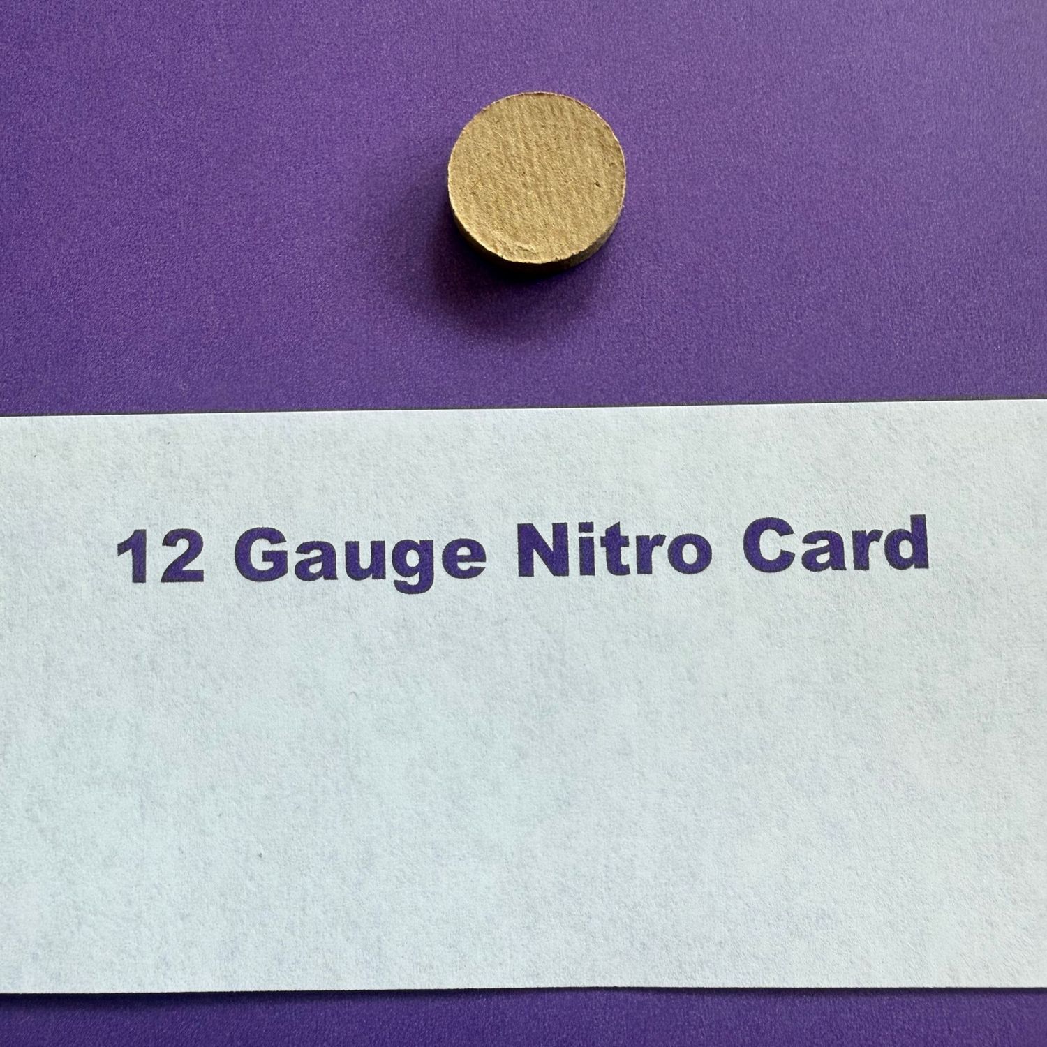 12 Gauge Nitro Card