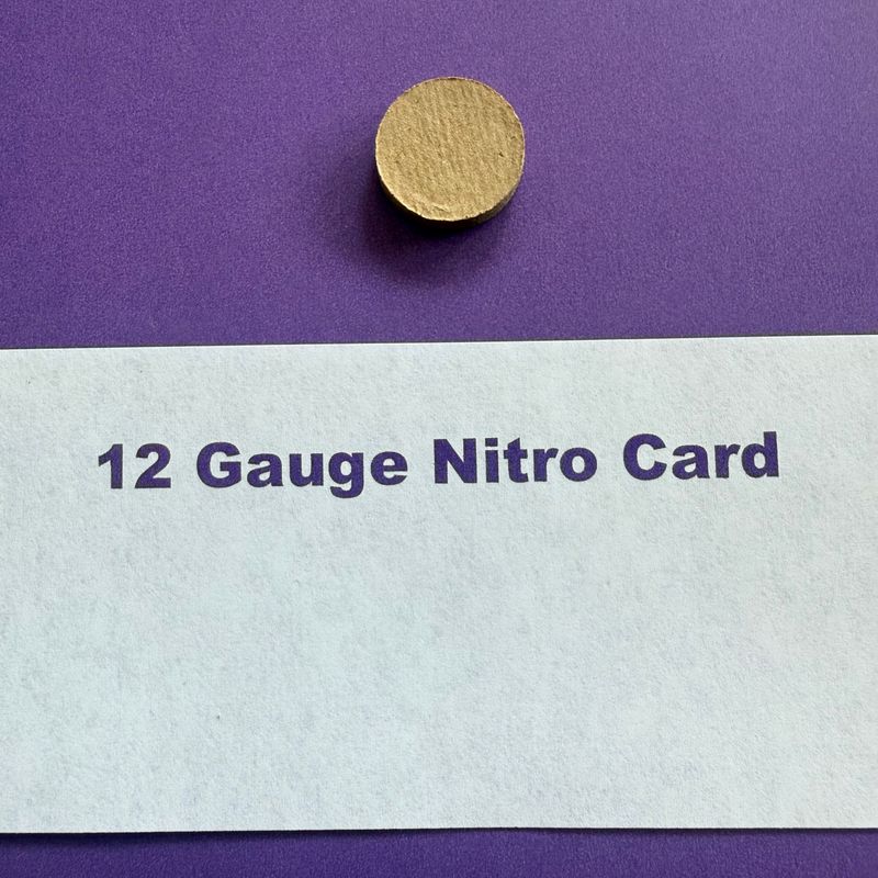 12 Gauge Nitro Card