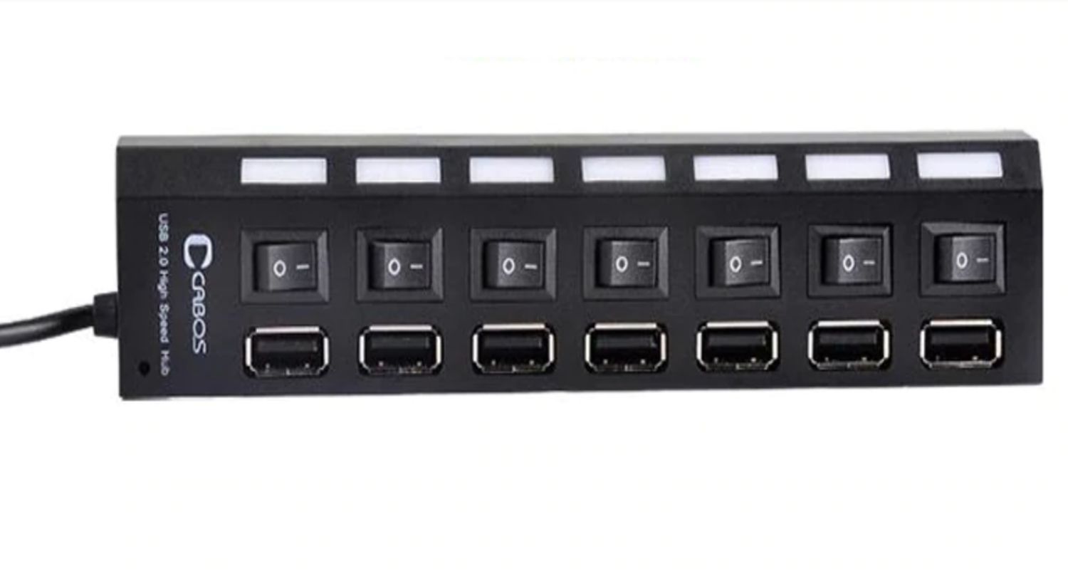 HUB do ładowania zegarków rozgałęźnik USB x 7 portów 2.0