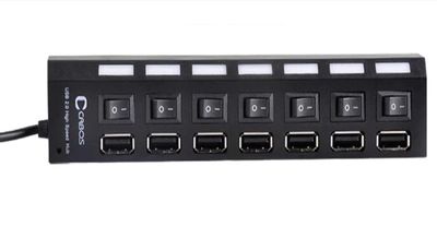 HUB do ładowania zegarków rozgałęźnik USB x 7 portów 2.0