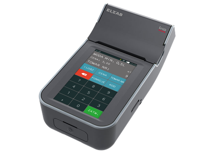 Kasa fiskalna ELZAB K10 ONLINE popiel-popiel