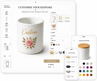 Customise your product/s
