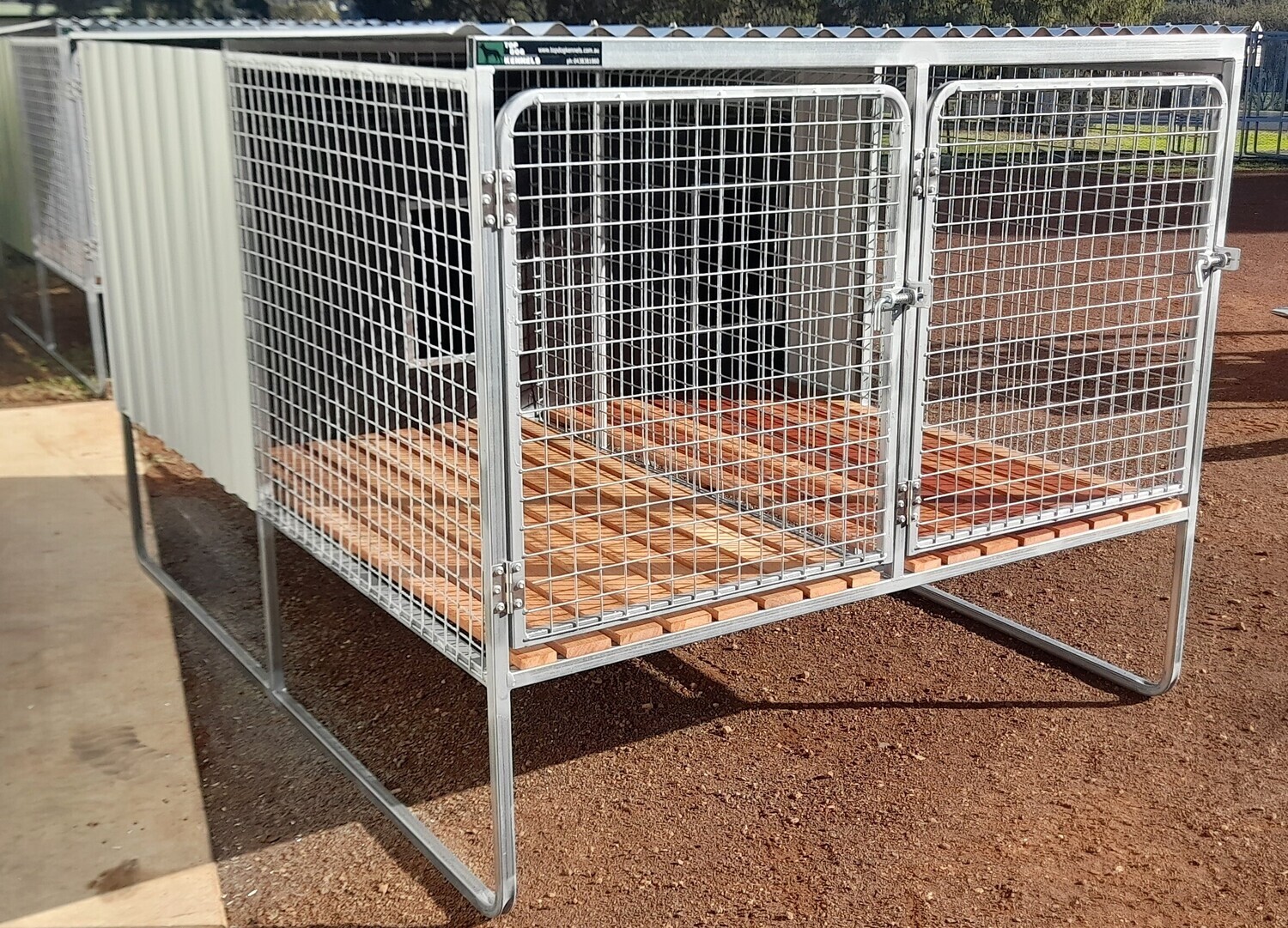 Dog Kennel - 2 Bay