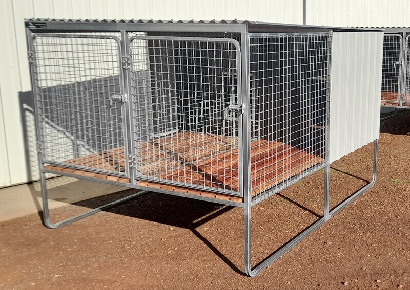 Dog Kennel - 2 Bay