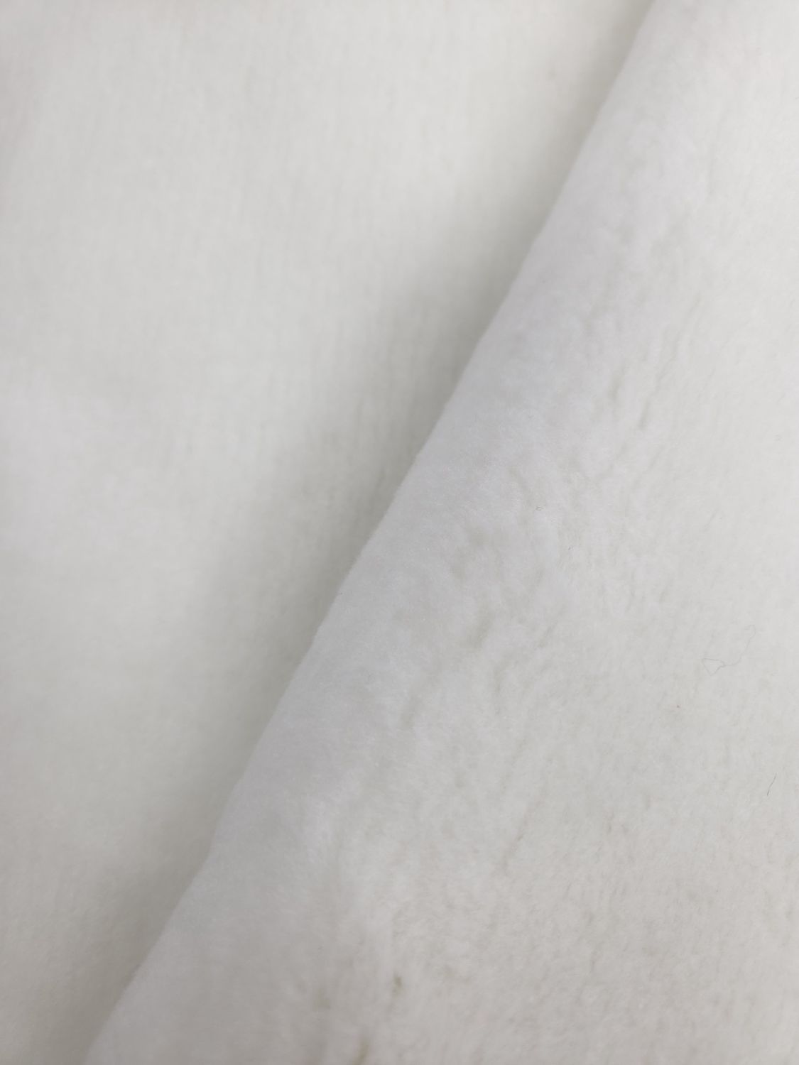 PILE LINING - HEAVY / 875 GSM - DOUBLURE EN MOLLETON, Couleur: Blanc, Poids: 875 GSM