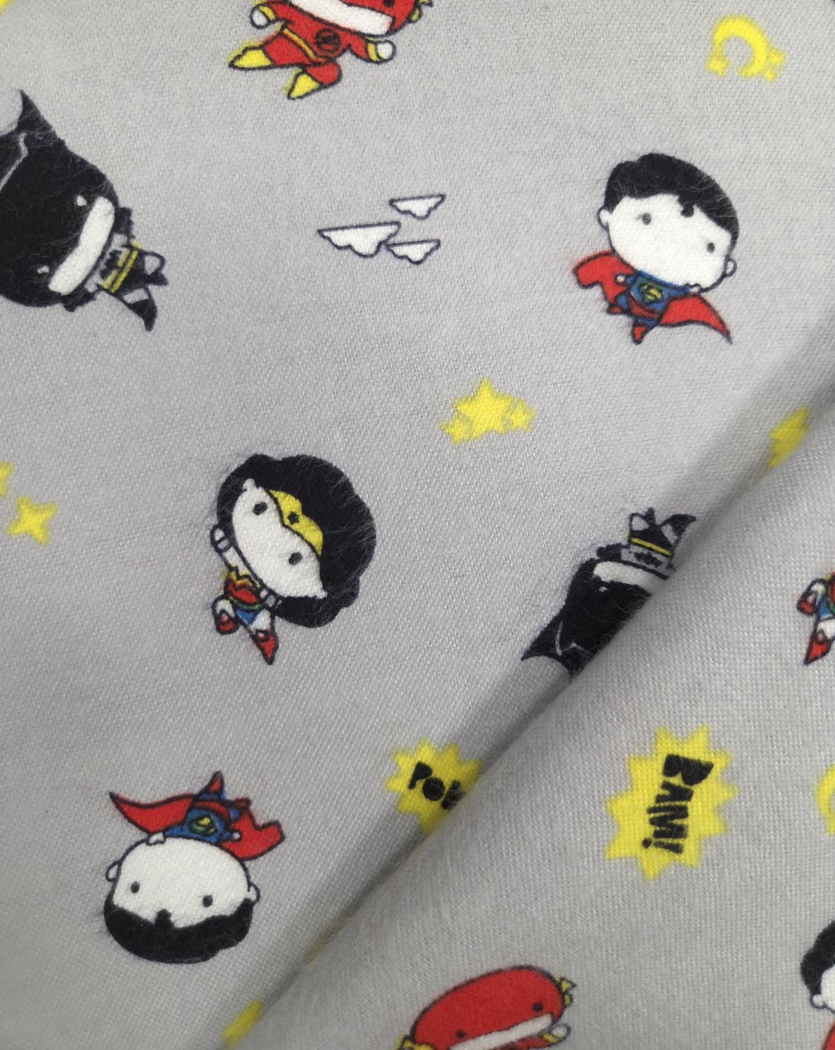 COTTON / BAMBOO - TINY HEROES - (Bambou - Petits héros)