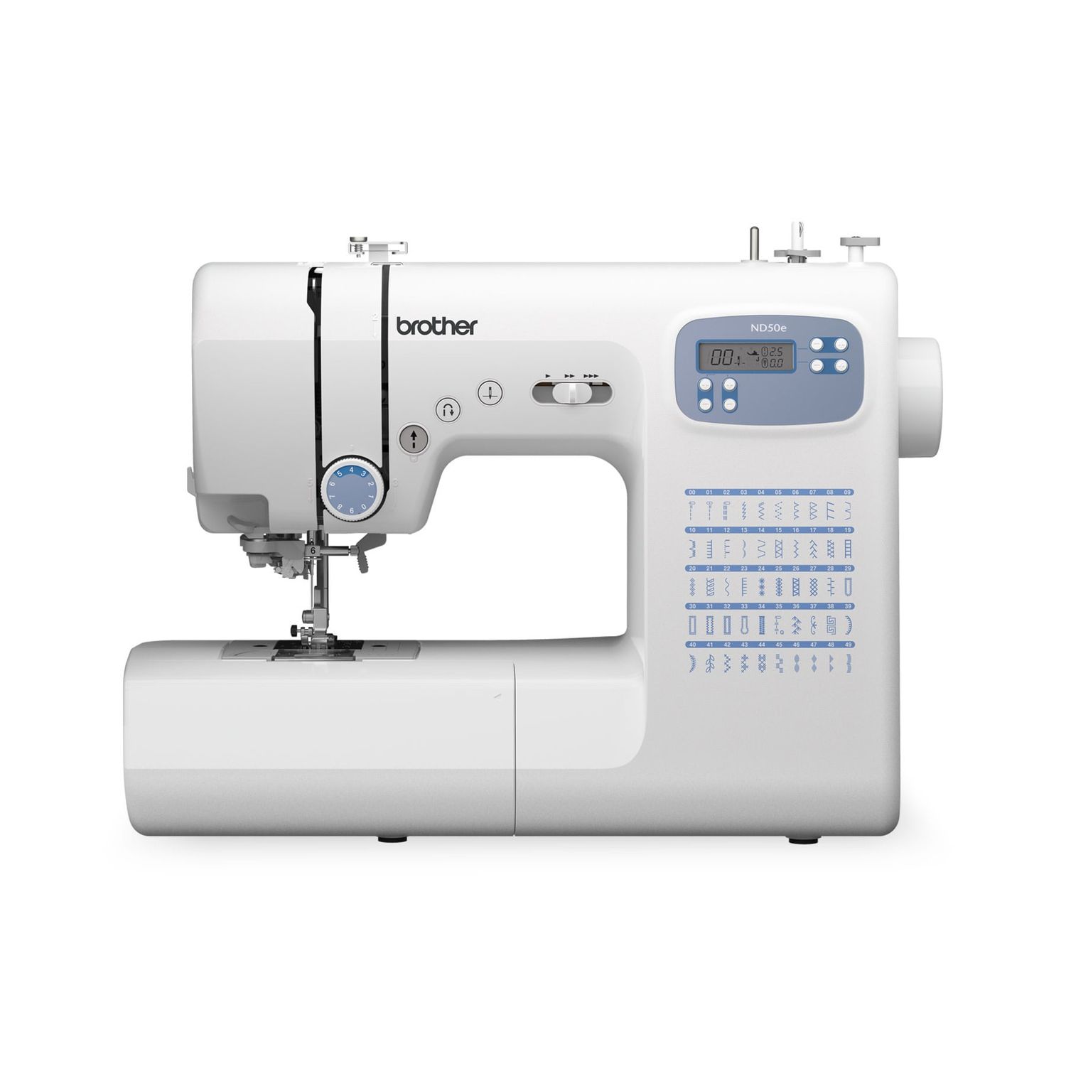 Machine à coudre, Modèle: ND50E