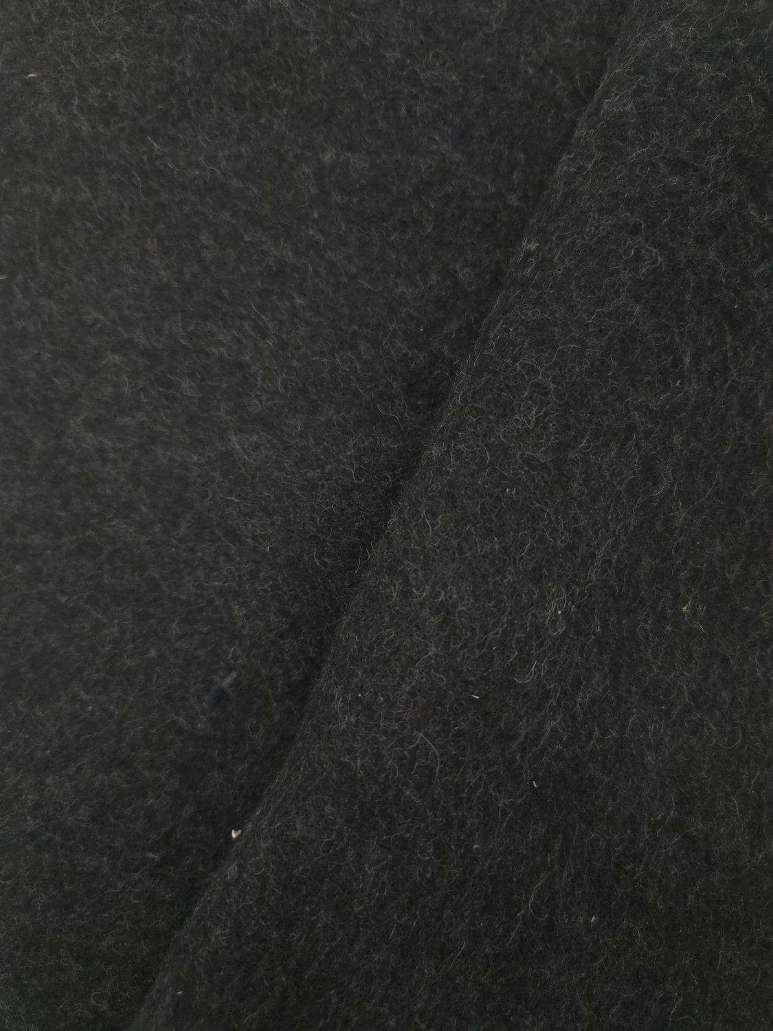 WOOL ITALIAN MOHAIR - COAL LAINE MOHAIR ITALIENNE, Couleur: Charcoal (Charbon)
