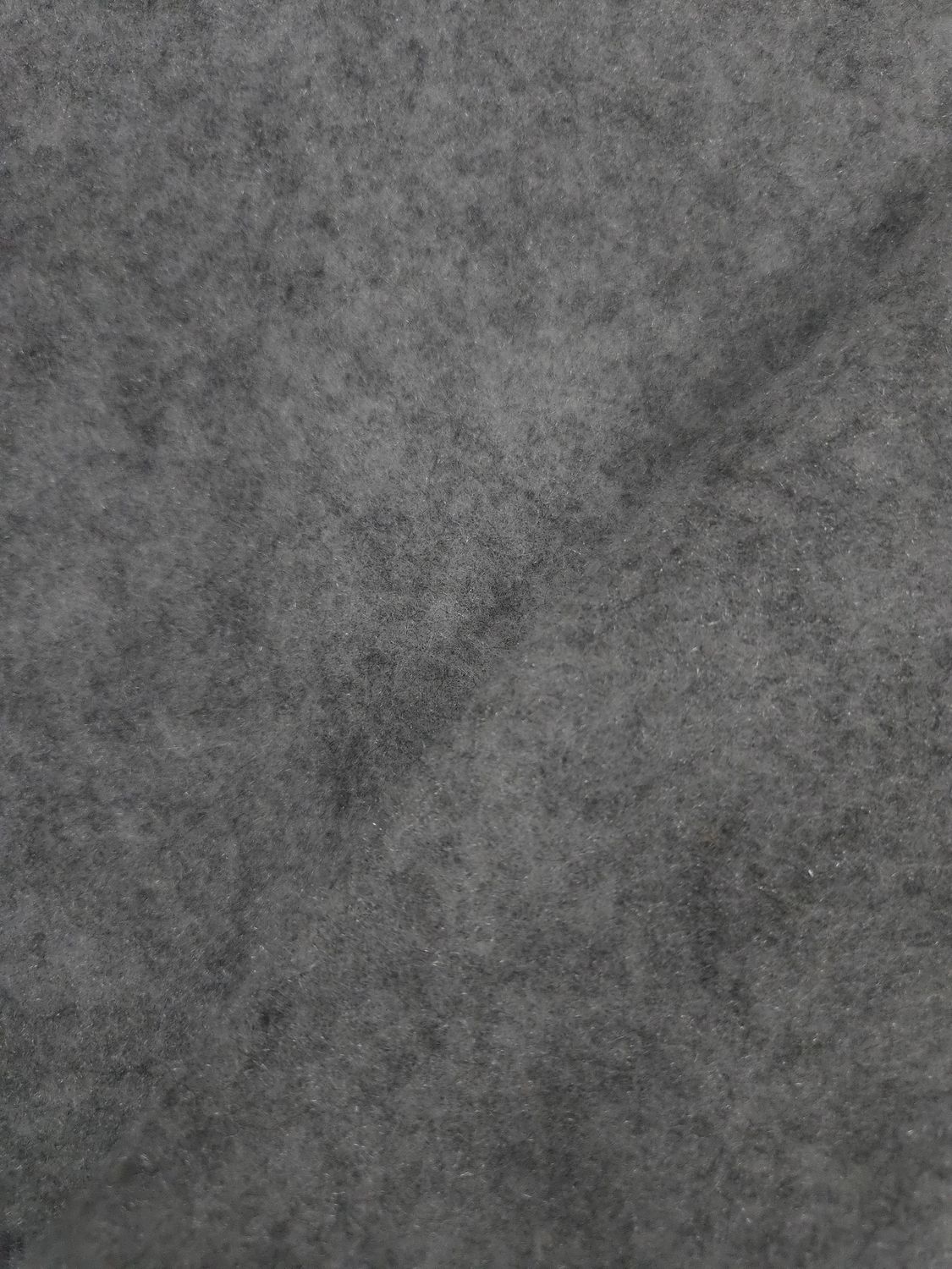 Feutre, Composition: Mélange de laine et polyestère, Couleur: Gris