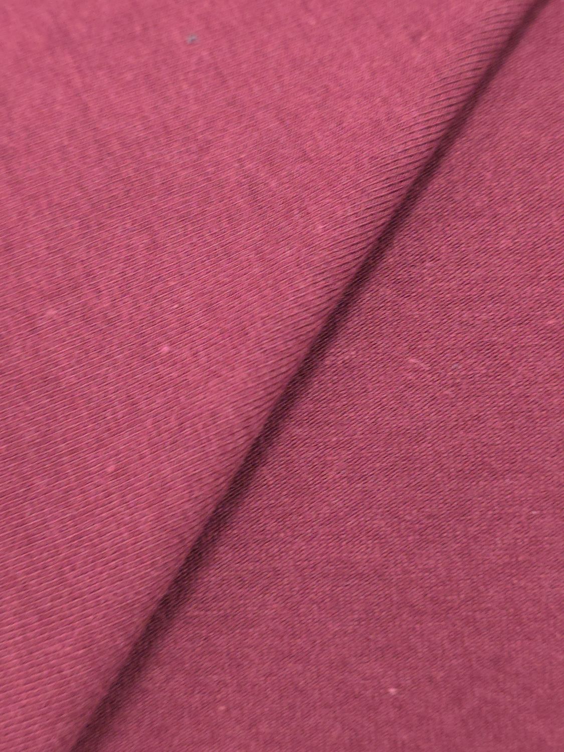 Interlock ouvert 9, Composition: 100% coton biologique, Couleur: Raspberry rose (rose framboise), Poids: 9,5-10 oz