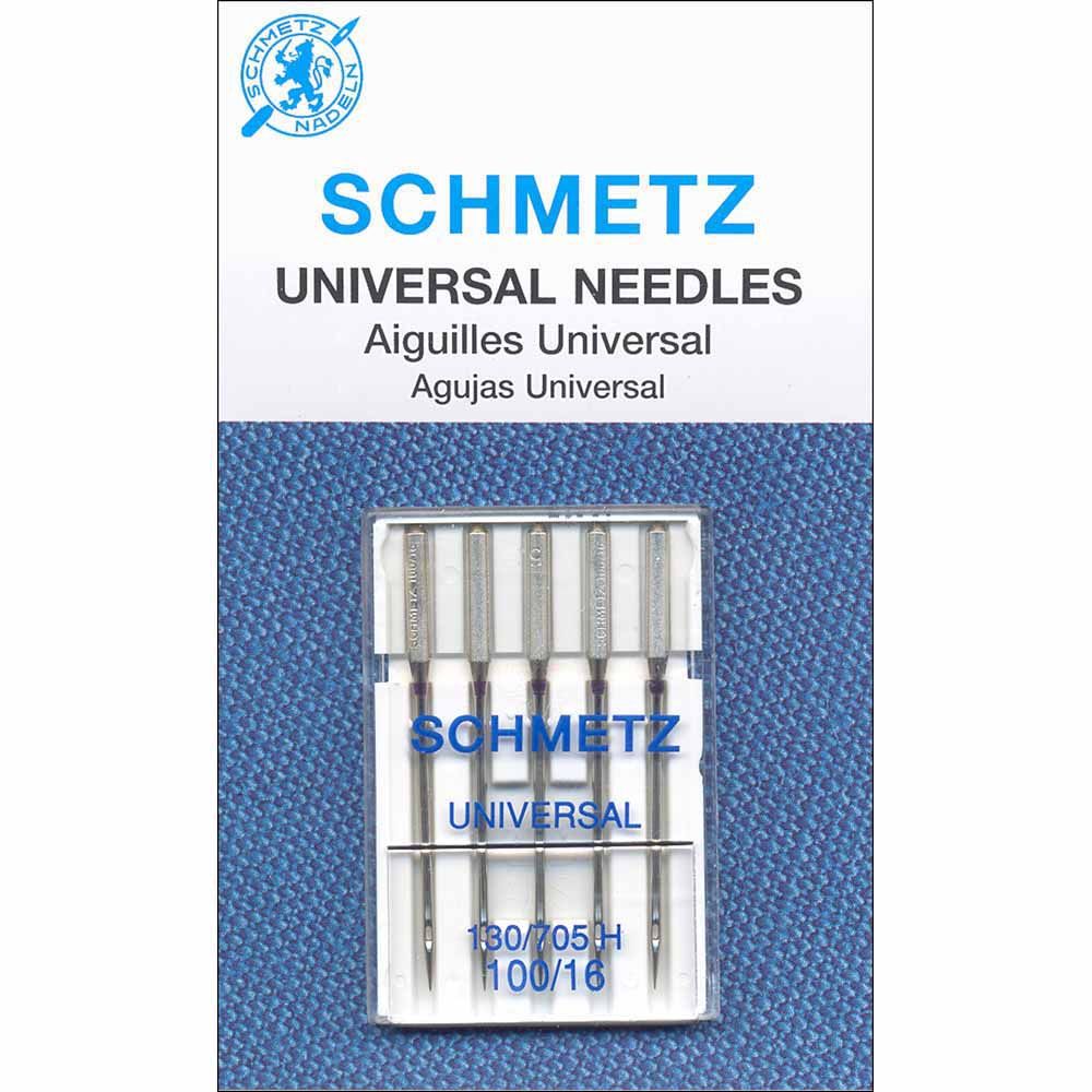 Aiguilles Universal, Grosseur: 100/16, Quantité: 5, Type: Universal