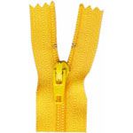 Fermetures éclair, Couleur: Jaune Caram, Grosseur: 45cm, Type: 1700