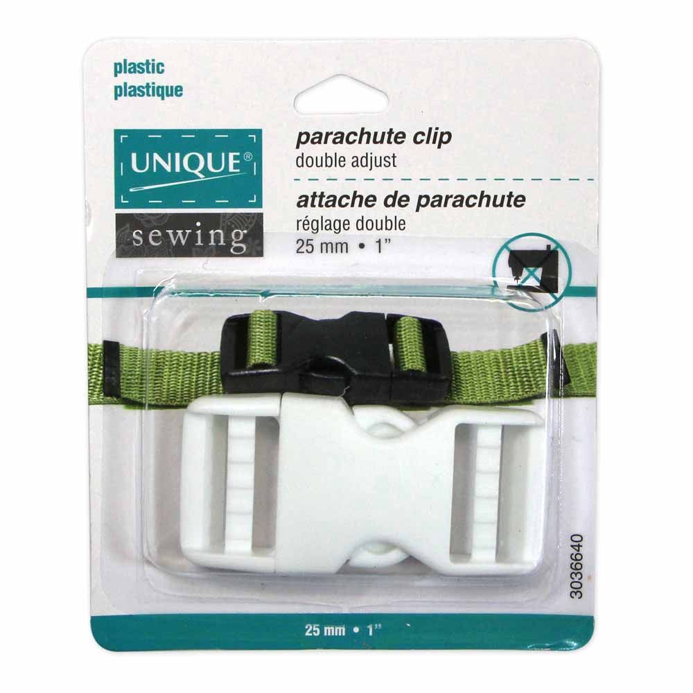 Boucle parachute double réglage