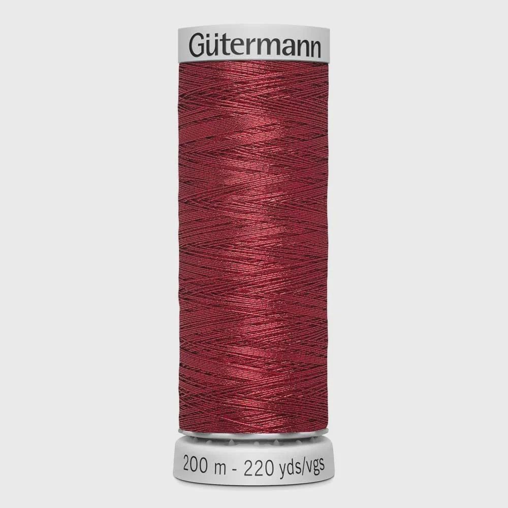 Fil à Brodée Métallique Gutermann, Couleur: 1000, Type: Métallique, longueur: 200m