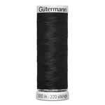 Fil à Brodée Gutermann, Couleur: 1000, Type: Dekor Rayonne, longueur: 200m
