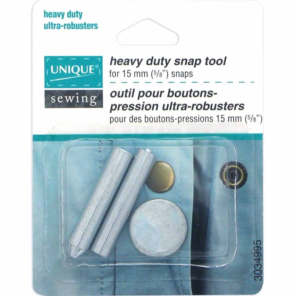 Outil pour boutons pression, Utilité: Accessoire