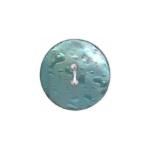 Boutons, Couleur: Aqua (457580E), Grosseur: 15mm, Type: 2 trous