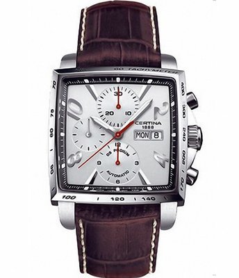 Certina DS Podium Square Kronograf Automatikk Certina DS Podium Square Kronograf Automatikk