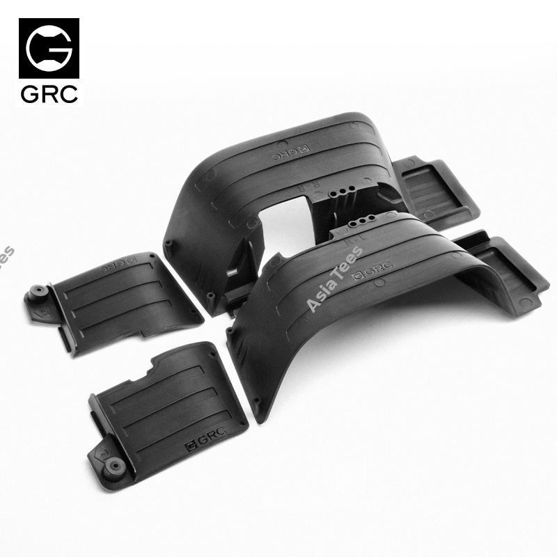 GRC Plastic Front &amp; Rear Inner Fender Set for Axial #90046/7 for Axial SCX10 II GRC/GAX0011P