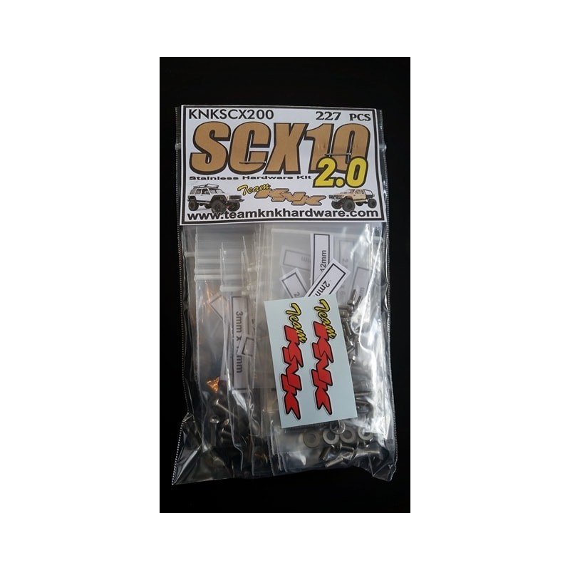 KNK Axial SCX10 2.0 Stainless Hardware Kit