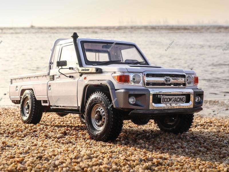 Boom Racing BRX01 4WD Radio Control Chassis Kit w/ Killerbody LC70 Hard Body Kit Set BR8002