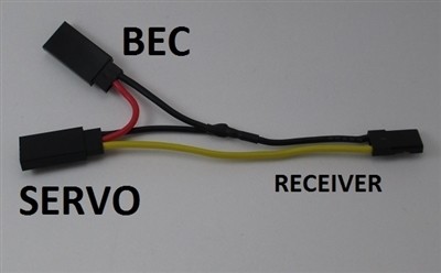 Holmes Hobbies RX Bypass Adapter