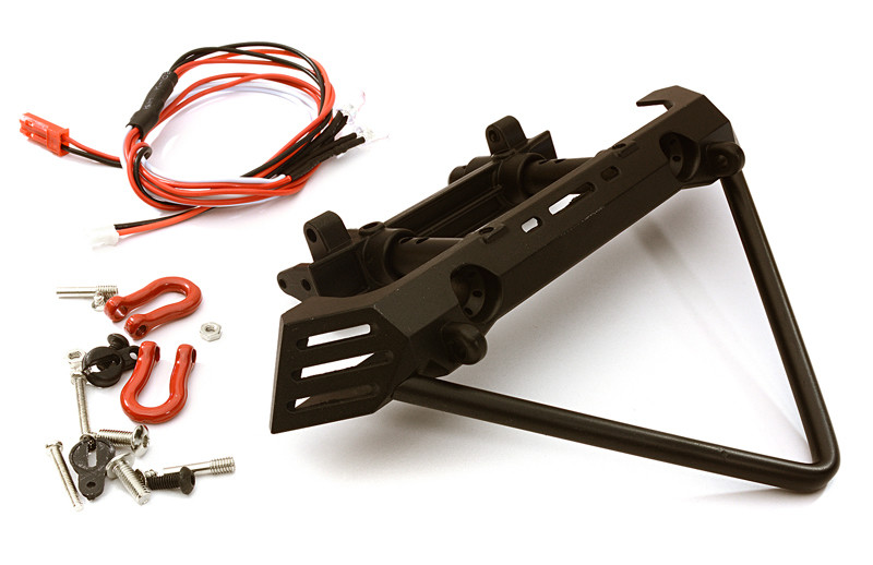 Integy Front Metal Bumper w/ 40mm Mount for Axial SCX10 II OBM-018