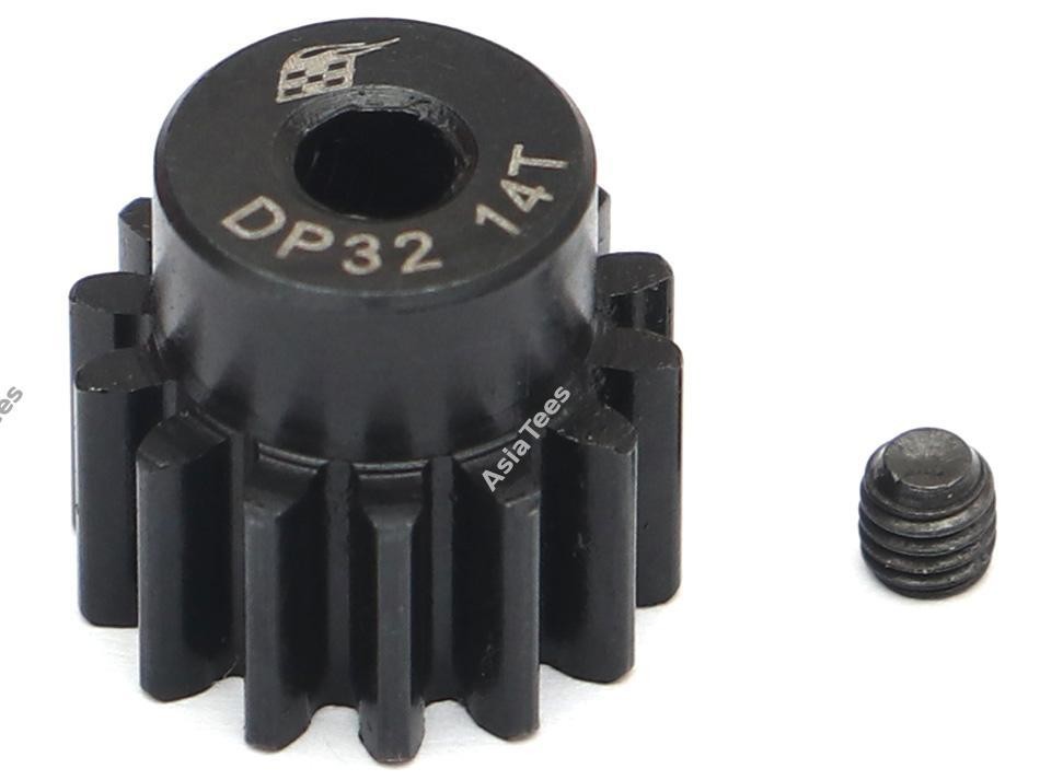 Boom Racing 32P 14T / 3.175mm Steel Pinion Gear - 1 Pc BRPG3214-3