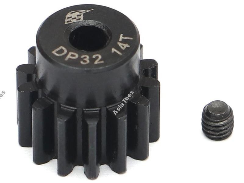 Boom Racing 32P 14T / 3.175mm Steel Pinion Gear - 1 Pc BRPG3214-3