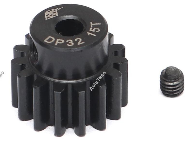 Boom Racing 32P 15T / 3.175mm Steel Pinion Gear - 1 Pc BRPG3215-3