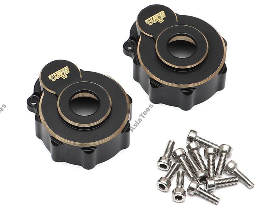 Team Raffee Co. Brass Portal Axle Cover (2) for TRX4 for Traxxas TRX-4 TRC/302464