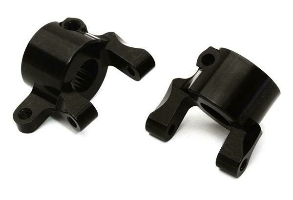Integy Billet Machined Alloy Front Caster Blocks for Axial 1/10 SCX10 II  C27157BLACK